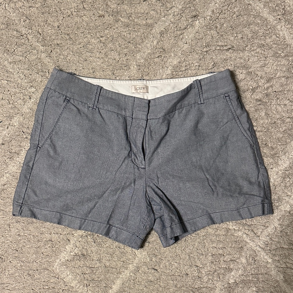 J. Crew Women's Classic Blue/Gray Shorts